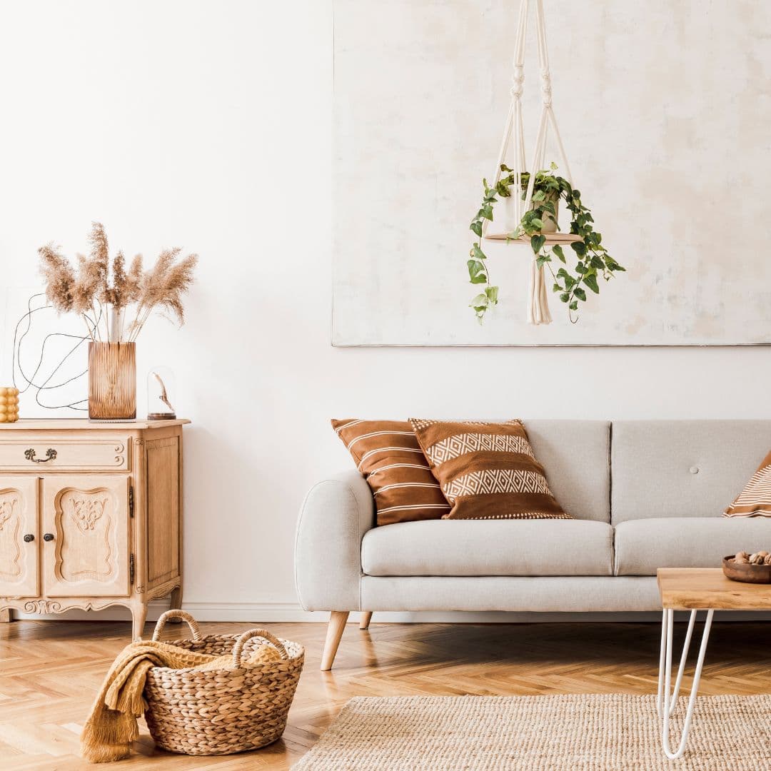 Interior com zona de estar
